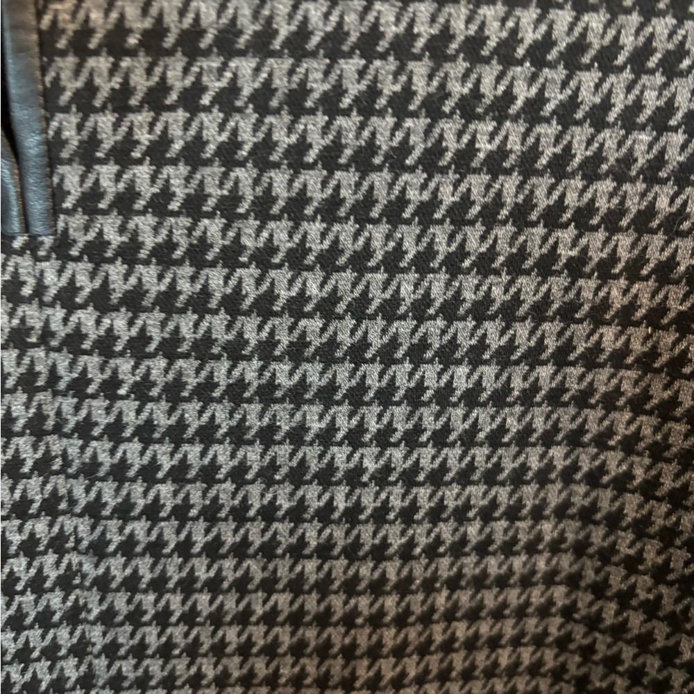 J. McLaughlin Black and Gray Houndstooth Dress - Picture 5 of 7